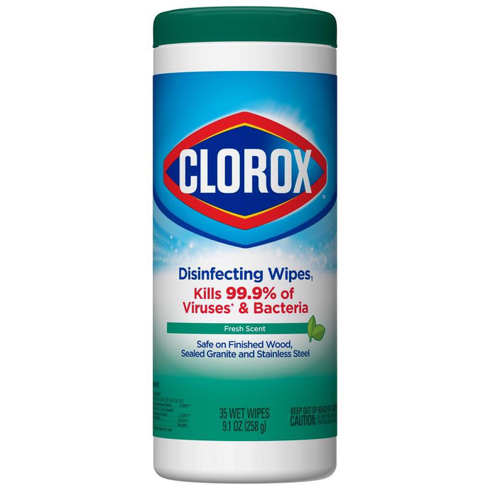 Clorox Fresh Scent Disinfecting Wipes 35 pk