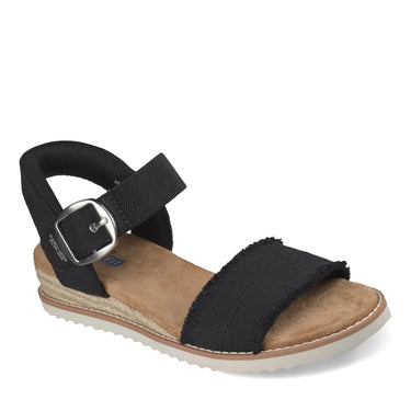 Skechers Women's Slip-ins: BOBS Desert Kiss - Frayed Fun (Black) Size 10