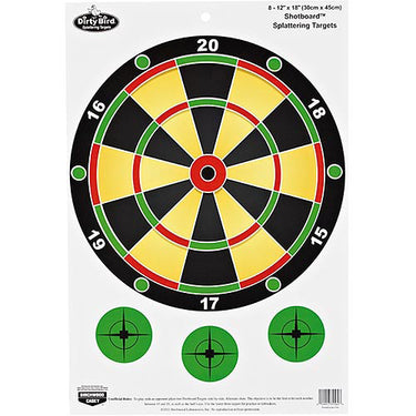 Dirty Bird 12 in.x18 in. Shortboard