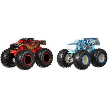 Hot Wheels Monster Trucks Demolition Doubles Set of 2 Toy Trucks (Styles May Vary)