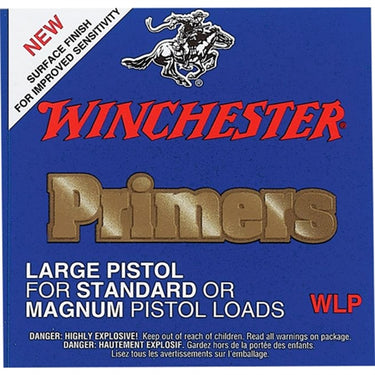 Winchester WLP Large Regular Pistol Primers 100 Pack