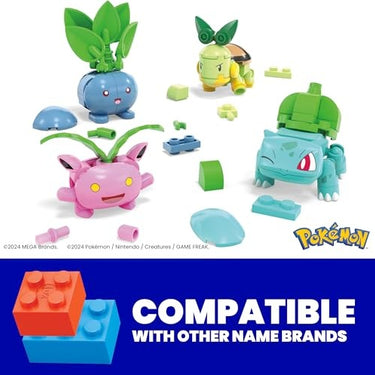 MEGA Pokémon Grass-Type Trainer Team Building Toy Kit
