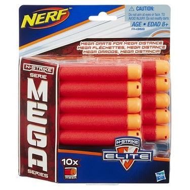 Nerf Official 10 Dart Mega Refill Pack for Nerf N-Strike Mega AccuStrike Toy Blasters