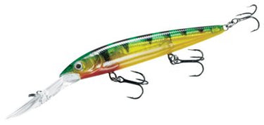 Rapala 4.75" Warrior UV Custom-Painted Deep Husky Jerk (Kill Perch)