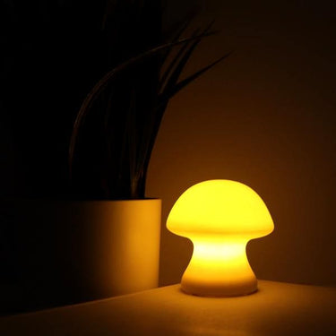 Kikkerland LED Decorative Mushroom Desk Lamp - Small