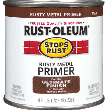 Rust-Oleum Stops Rust Brown Oil-Based Alkyd Primer 0.5 pt