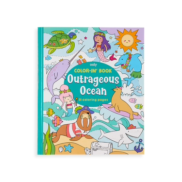 Ooly Outrageous Ocean Coloring Book