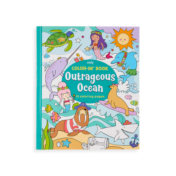 Ooly Outrageous Ocean Coloring Book