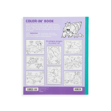 Ooly Outrageous Ocean Coloring Book