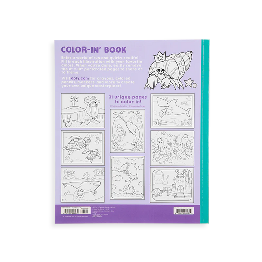 Ooly Outrageous Ocean Coloring Book