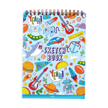 Ooly Sketch & Show Standing Sketchbook - Awesome Doodles