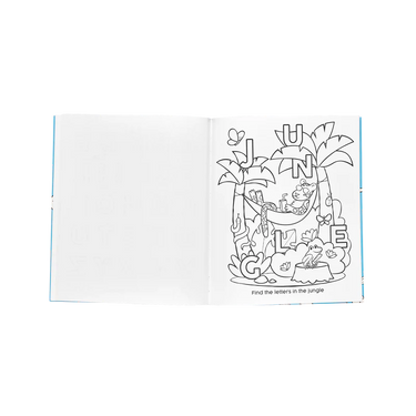 Ooly ABC: Amazing Animals Toddler Coloring Book