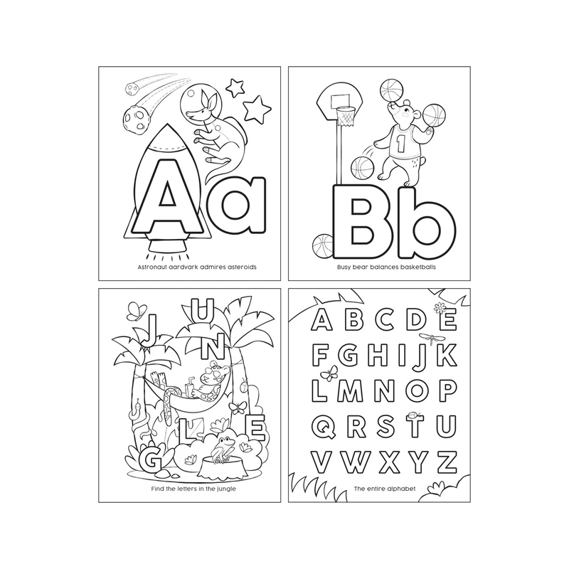 Load image into Gallery viewer, Ooly ABC: Amazing Animals Toddler Coloring Book
