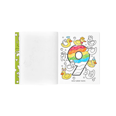 Ooly 123: Shapes + Numbers Toddler Coloring Book