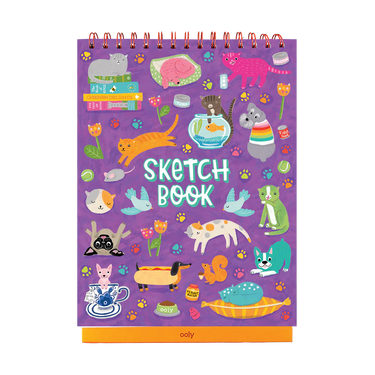 Ooly Sketch & Show Standing Sketchbook - Pets at Play