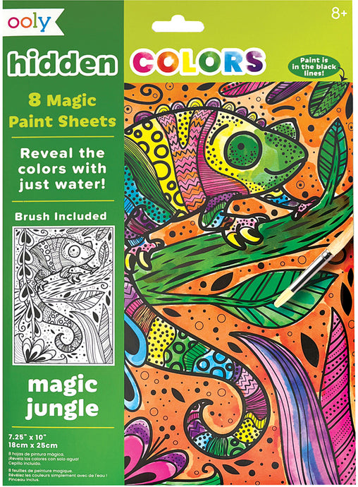 Ooly Hidden Colors Magic Paint - Magic Jungle