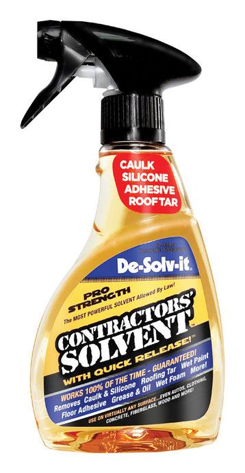 De-Solv-it Contractors Solvent Citrus Scent Degreaser 12 oz Liquid