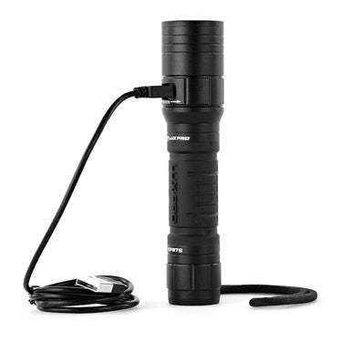 LuxPro 450-Lumen 4-Mode LED Rechargeable Flashlight
