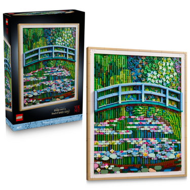 LEGO® Art Claude Monet – Bridge over a Pond of Water Lilies