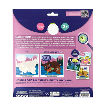 Ooly Water Amaze Water Reveal Boards - Baby Animals