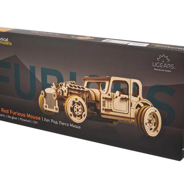UGears Hot Rod Furious Mouse