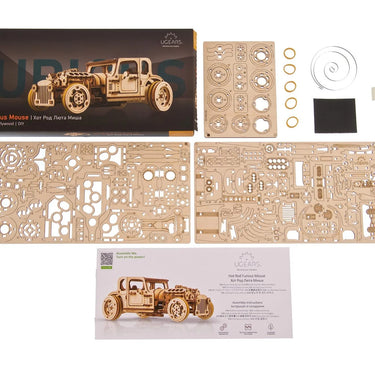 UGears Hot Rod Furious Mouse