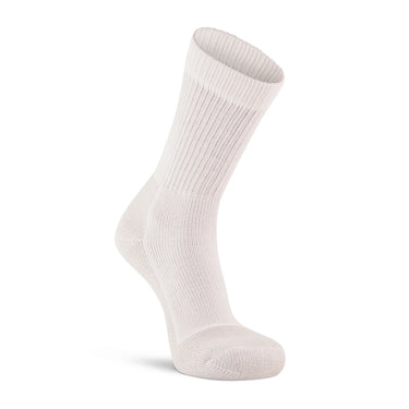 Fox River Men's Wick Dry Athletic Heavyweight Crew Everyday Sock 2 Pack (White) Size L