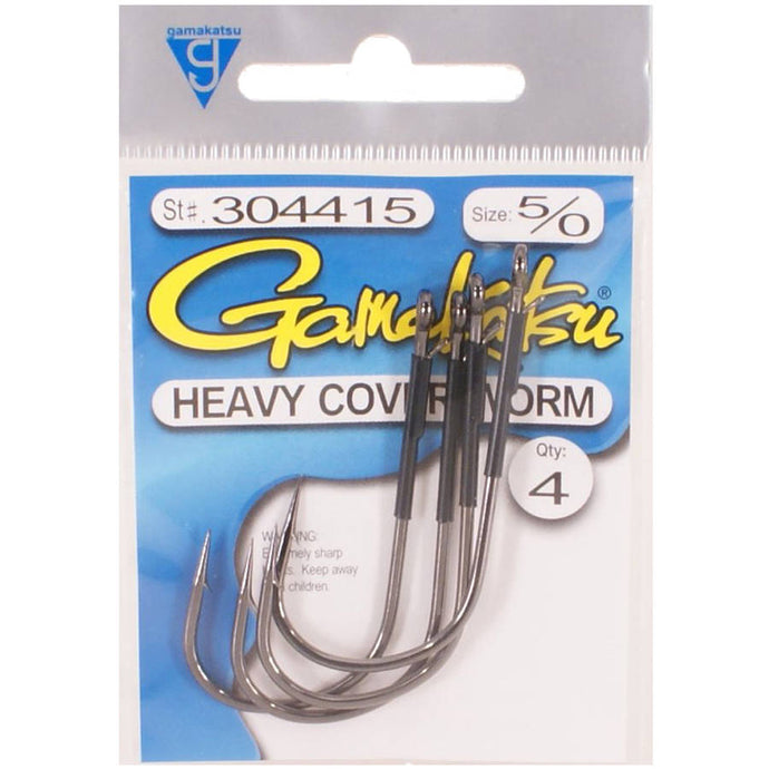 Gamakatsu Heavy Cover Worm Hook - Size 5/0