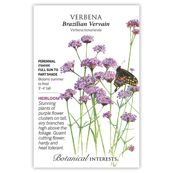 Load image into Gallery viewer, Brazilian Vervain Verbena Seeds
