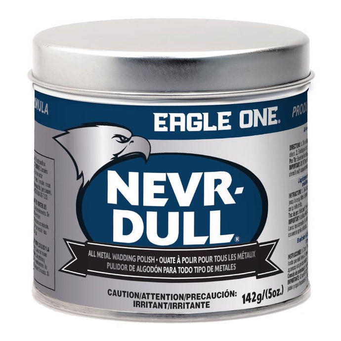 Eagle One Nevr-Dull Metal Polish 5 oz Cloth