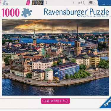 Ravensburger Puzzle Scandinavian Places - Stockholm, Sweden 1000pc