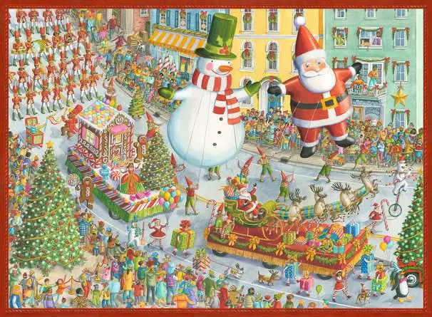 Load image into Gallery viewer, Jigsaw Puzzle Here Comes Christmas! - 500 Pieces
