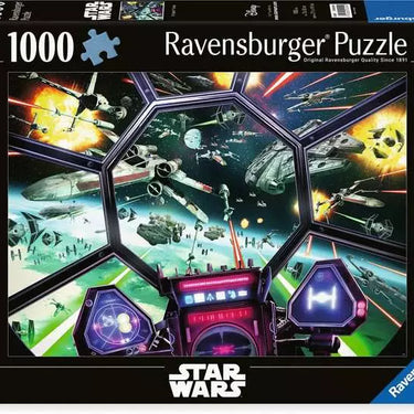 Jigsaw Puzzle Star Wars: TIE Fighter Cockpit - 1000 Pieces Puzzle