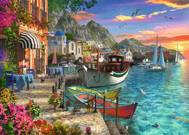 Load image into Gallery viewer, Jigsaw Puzzle Grandiose Greece - 1000 Pieces
