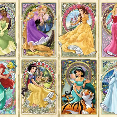 Jigsaw Puzzle Art Nouveau Princess - 1000 Pieces Puzzle
