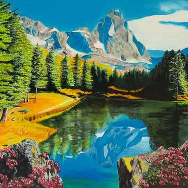 Jigsaw Puzzle Rocky Mountain Reflections - 300 Pieces