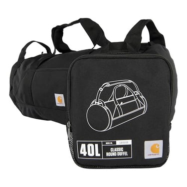 Carhartt Classic Round Duffel Bag (Black)