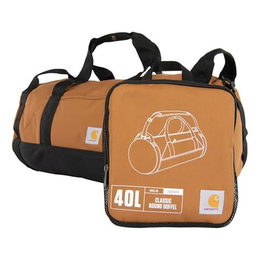 Carhartt Classic Round Duffel Bag (Carhartt Brown)