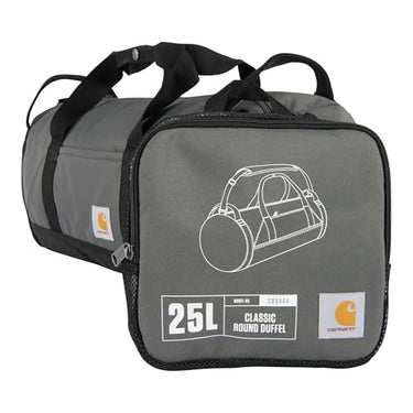 Carhartt 25L Classic Round Duffel Bag (Gravel)