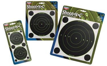 3 in. Bull's-eye Target 12 Sheets Hunting Supplies