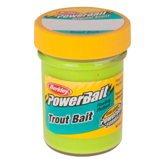 Berkley PowerBait Trout Bait - Chartreuse 1.75 OZ