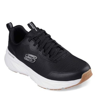 Skechers Men's Edgeride - Rekze Memory Foam Casual Running Sneakers (Black/White) Sizes 8M-13M