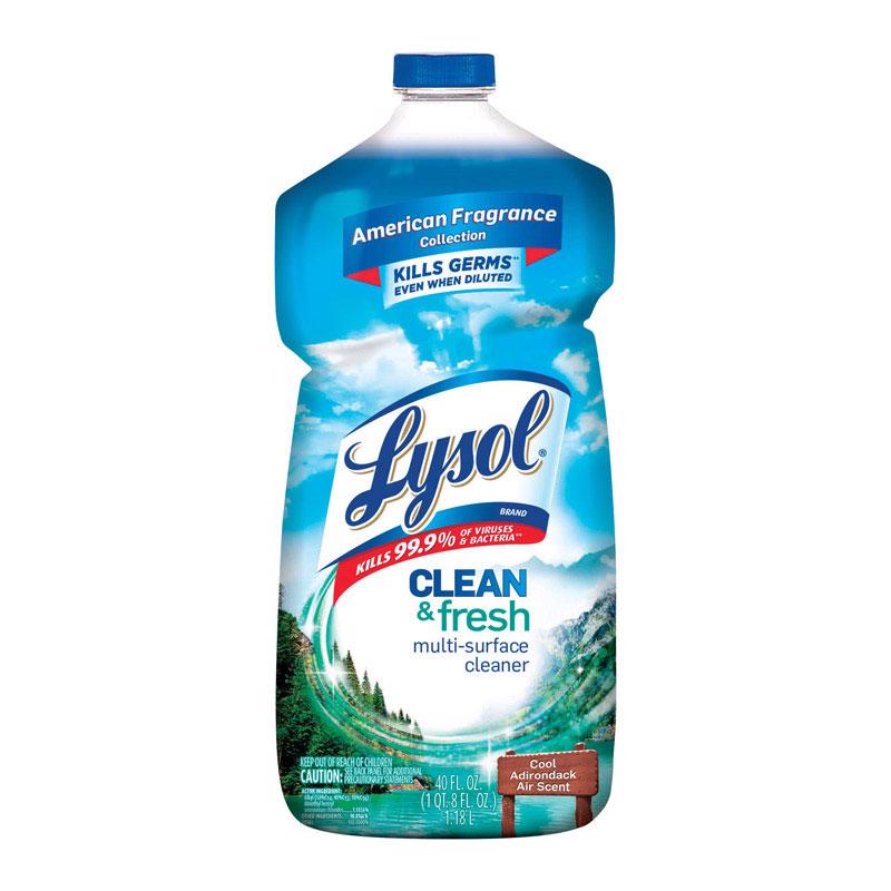 Load image into Gallery viewer, Lysol Clean and Fresh Cool Adirondack Air Scent Multi-Purpose Cleaner 40 oz 1 pk
