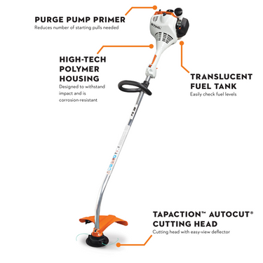 STIHL FS 38 15 in. Gas String Trimmer (In-Store Pickup Only)