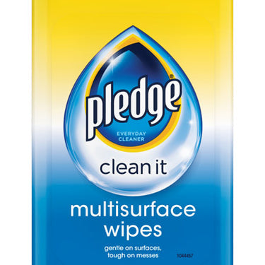 Pledge No Scent Multi-Surface Cleaner Wipes 25 ct