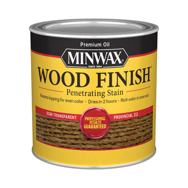 Minwax Wood Finish Semi-Transparent Provincial Oil-Based Penetrating Wood Stain 1 qt