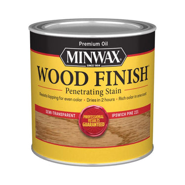 Minwax Wood Finish Semi-Transparent Ipswich Pine Oil-Based Penetrating Wood Stain 1 qt