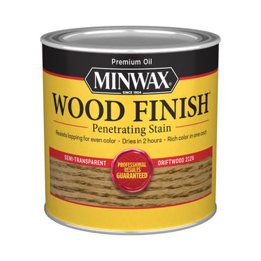 Minwax Wood Finish Semi-Transparent Driftwood Oil-Based Penetrating Wood Stain 1 qt