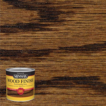 Minwax Wood Finish Semi-Transparent Dark Walnut Oil-Based Penetrating Wood Stain 1 qt