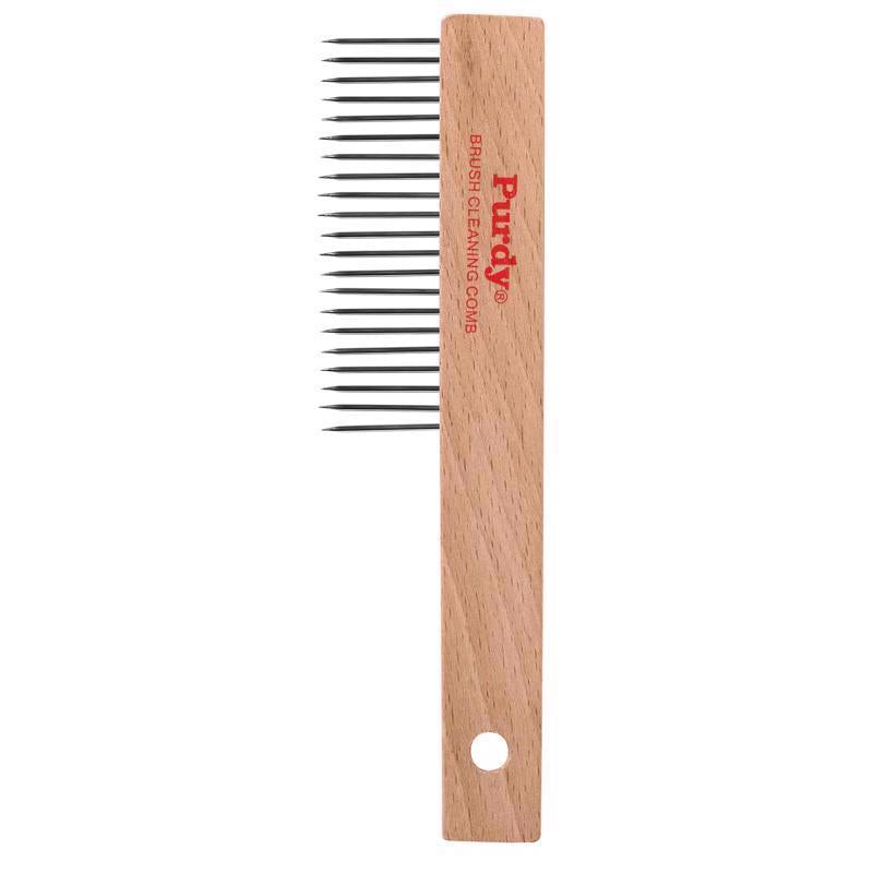 Load image into Gallery viewer, Purdy Brush Comb 7 in. L Wood Brush and Roller Cleaning Tool
